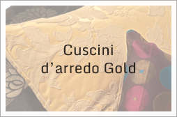 Cuscini d'arredo Gold